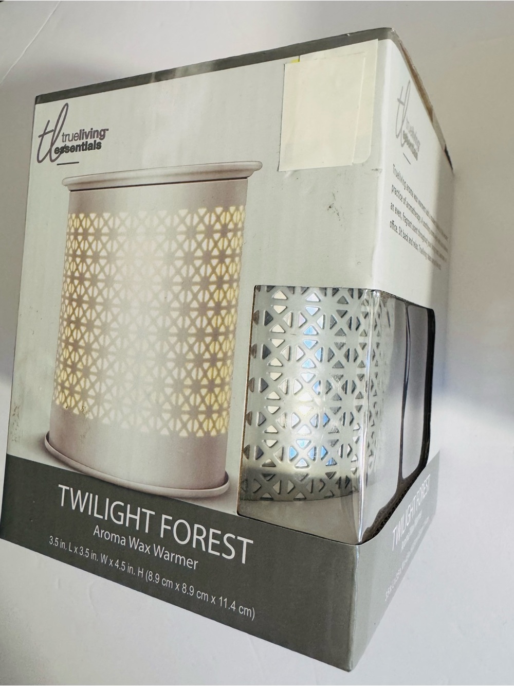 Trueliving Essentials Twilight Forest Geometric Aroma Wax Warmer